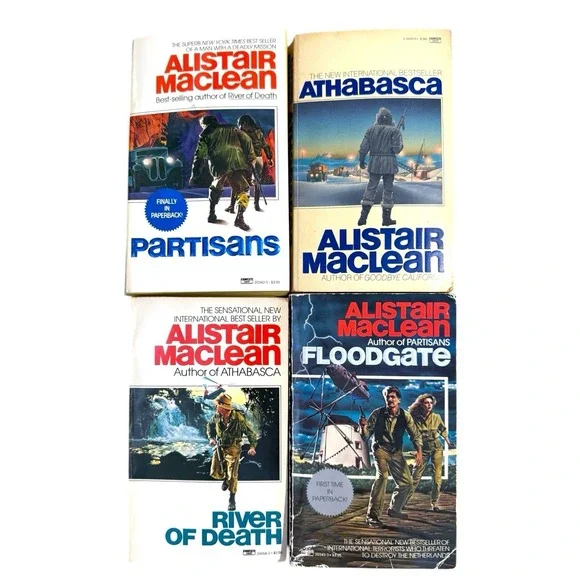 Alistair MacLean Vintage Huge Collector Lot of 28 Paperback Books